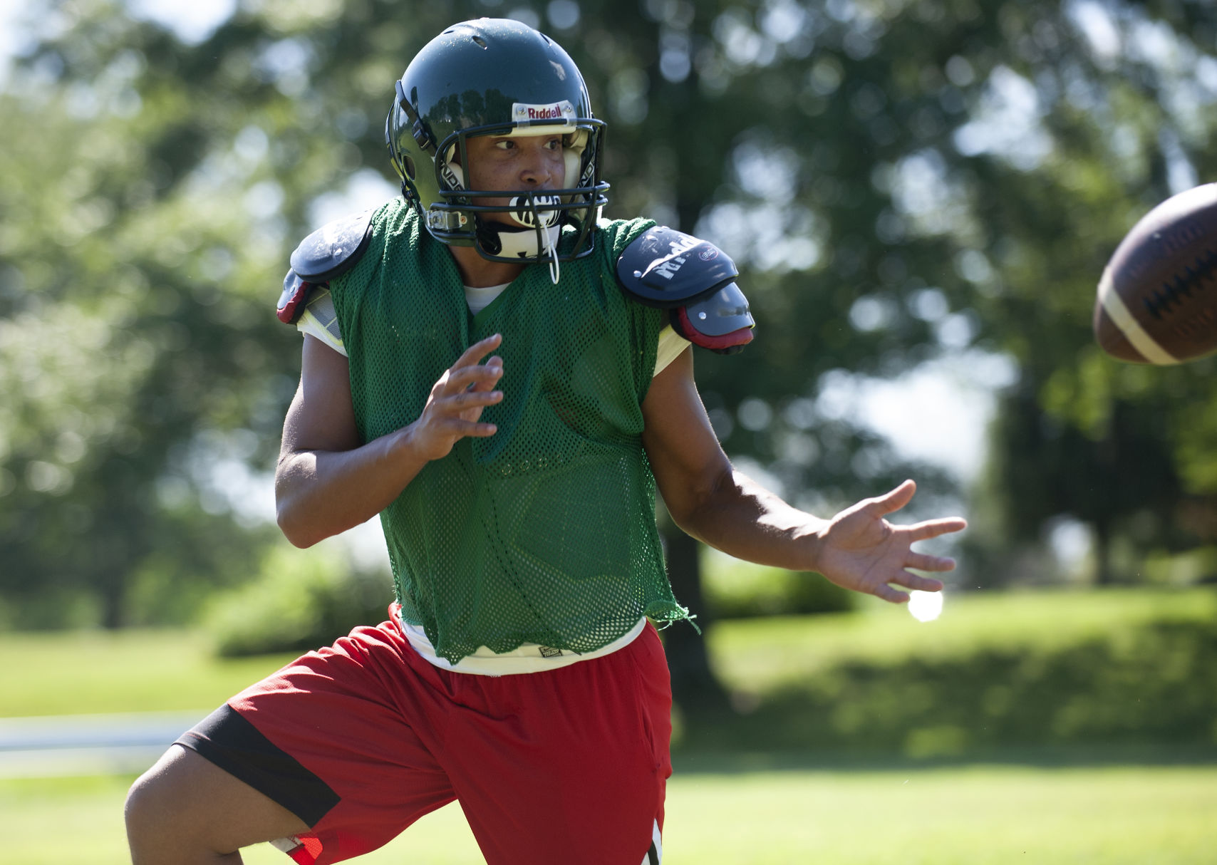 Metro-East Lutheran High School football practice